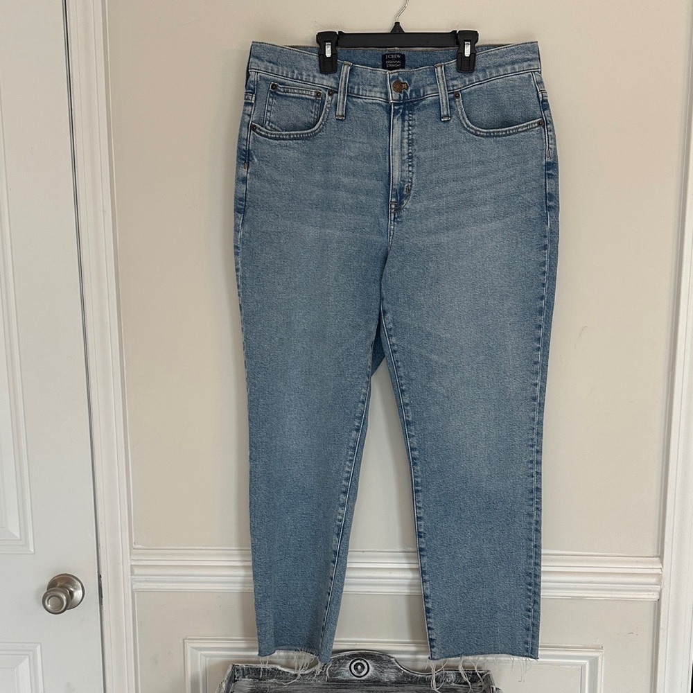 J. Crew Light Blue Straight Leg Jeans